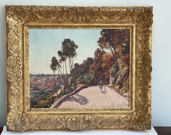 Herbert Hughes Stanton Oil Painting Landscape Signed