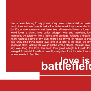 LOVE est une carte BATTLEFIELD