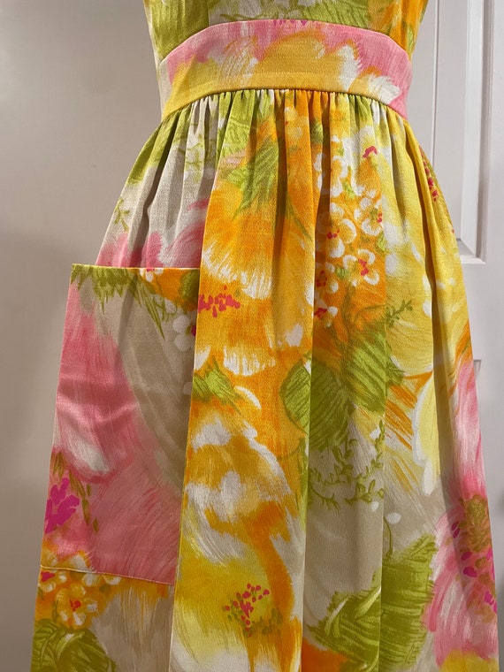 Rare 1970s Tori Richard Honolulu Vintage Floral M… - image 8