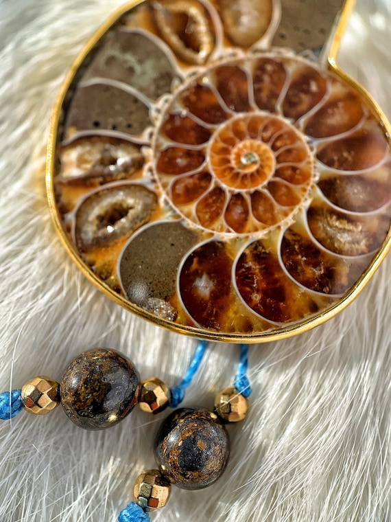 Spiraling into Now...Crystalline Nectar Mala 108 Mala Crystal Necklace Gemstone Jewelry Boho Style