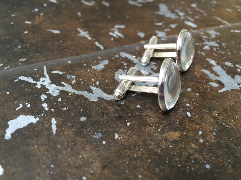 Custom groomsman father of the bride father of the groom groom cufflinks