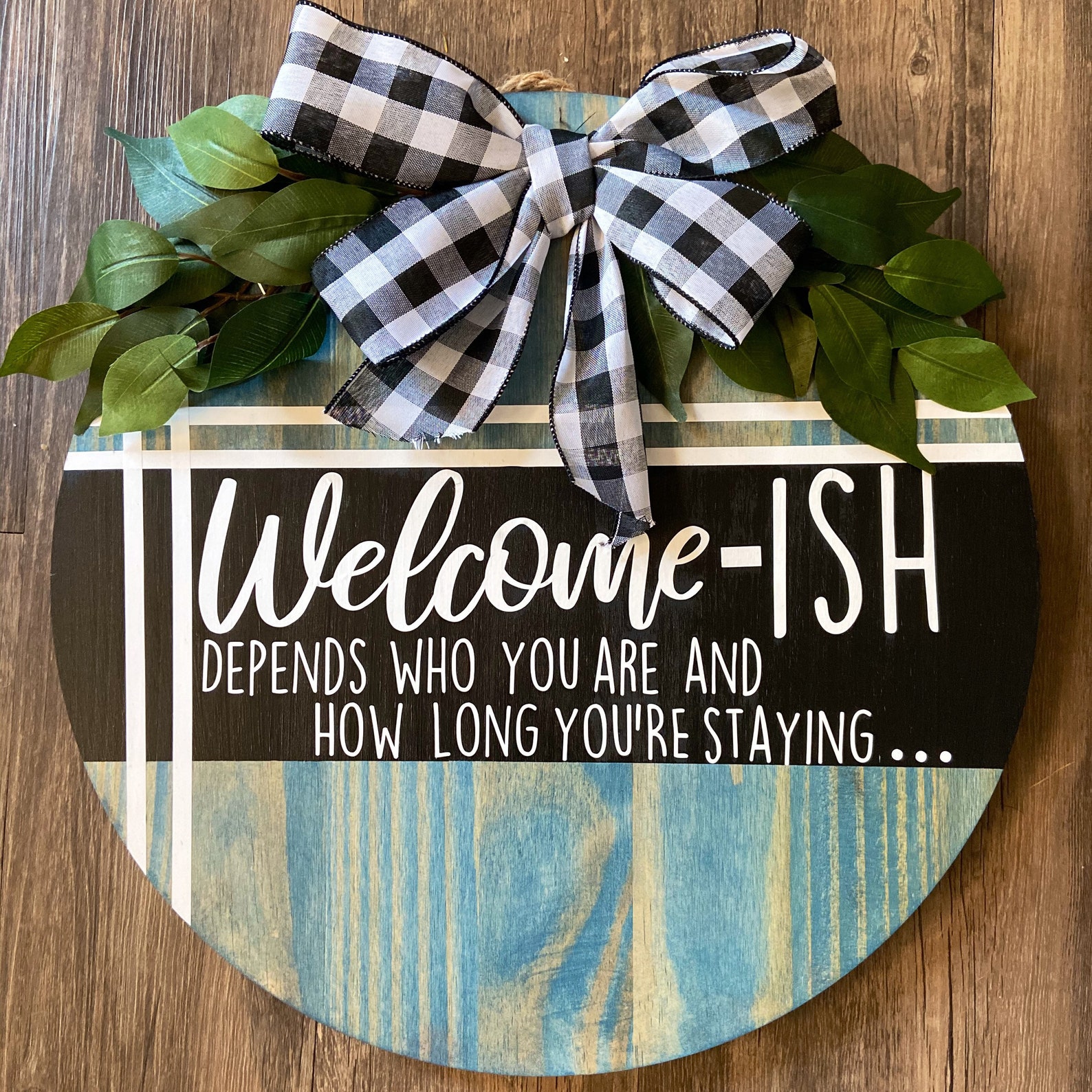 Door Sign Sign Door Hanger Funny Door Sign Etsy