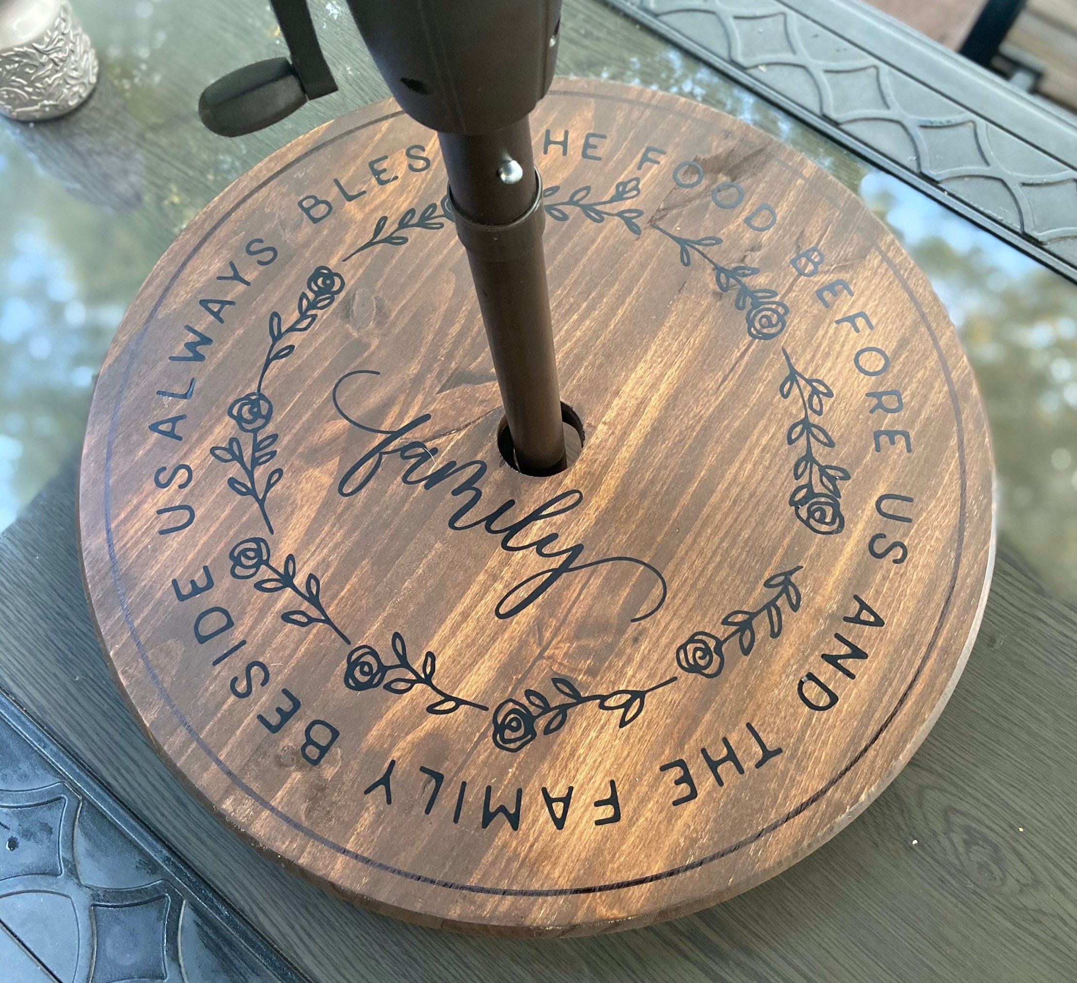 Large Lazy Susan for Patio Table Etsy