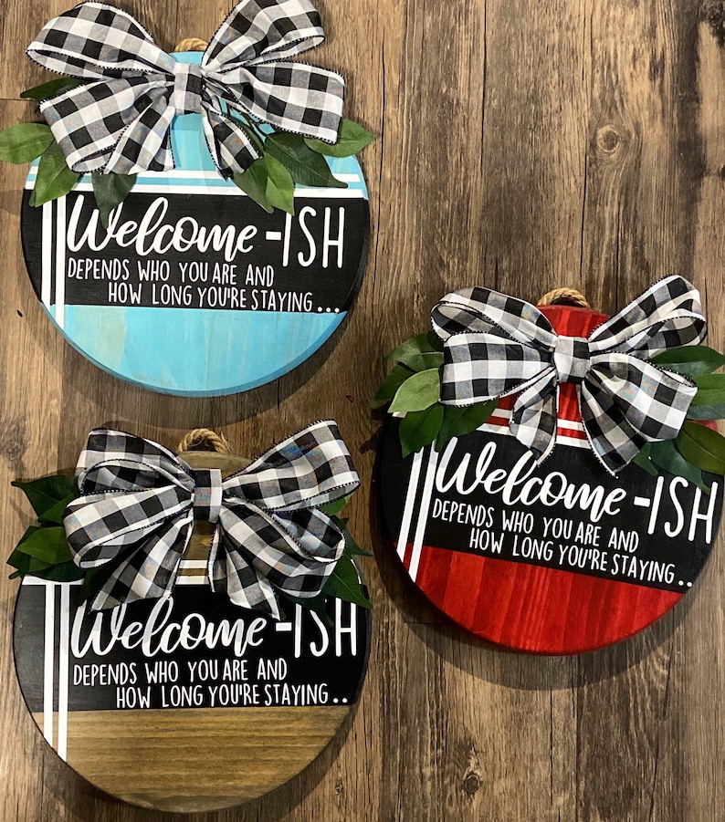 Door Sign Sign Door Hanger Funny Door Sign Etsy