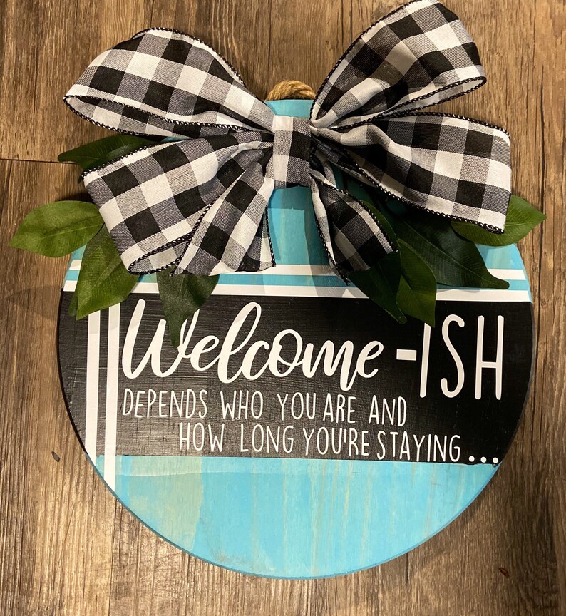 Door Sign Sign Door Hanger Funny Door Sign Etsy