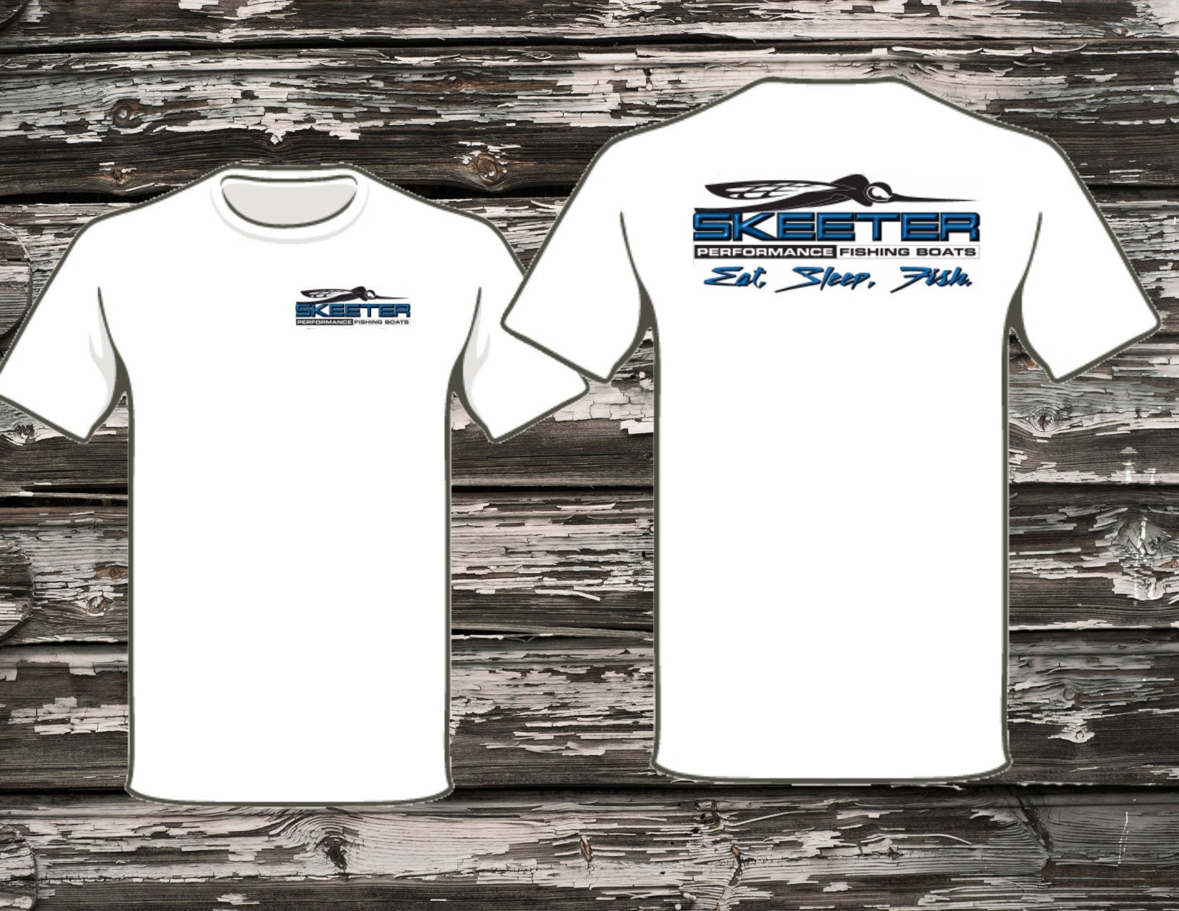 Skeeter Fishing Boats Eat Sleep Fish T-Shirt