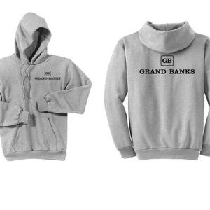 Grand Banks Ash Grey Hoodie Sweatshirt