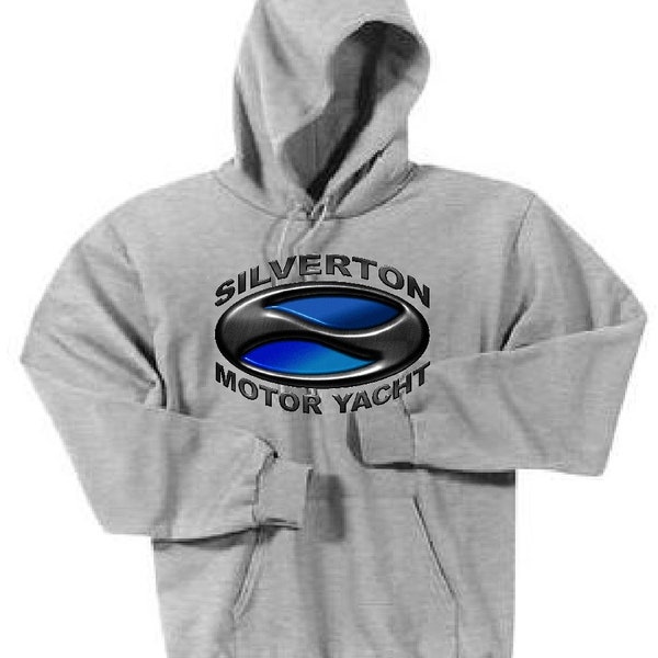 Silverton Yachts Ash Grey Hoodie Sweatshirt
