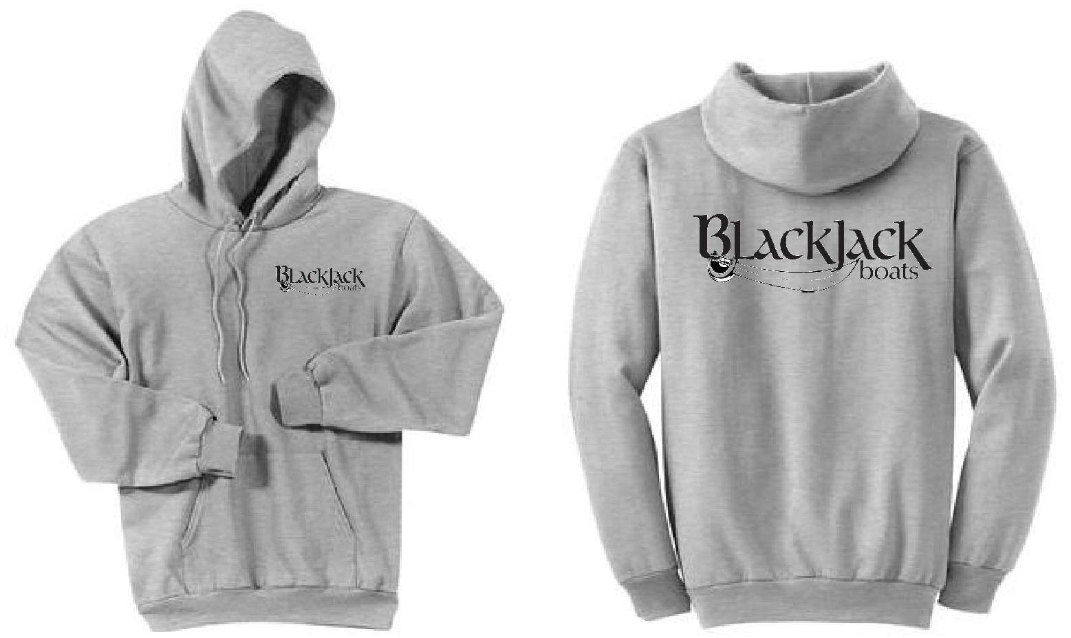 Blackjack Boats Ash Grey Hoodie Sweatshirt Etsy