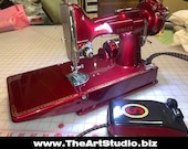 Machine Only - Singer Featherweight Custom Painted (10-12 month wait after order)