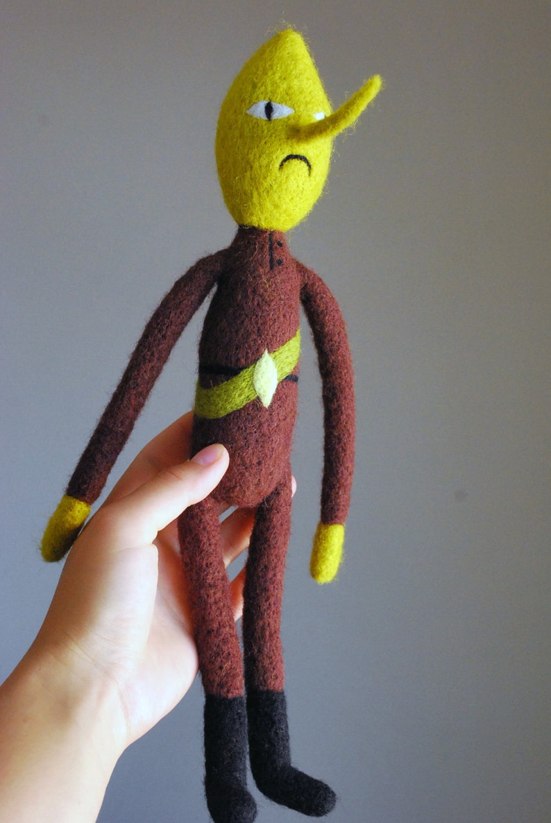 Lemongrab doll Lemongrab from Adventure time Etsy