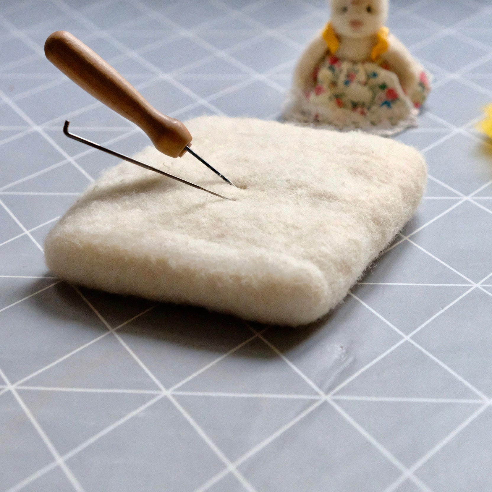 Wool Mat for Needle Felting Etsy