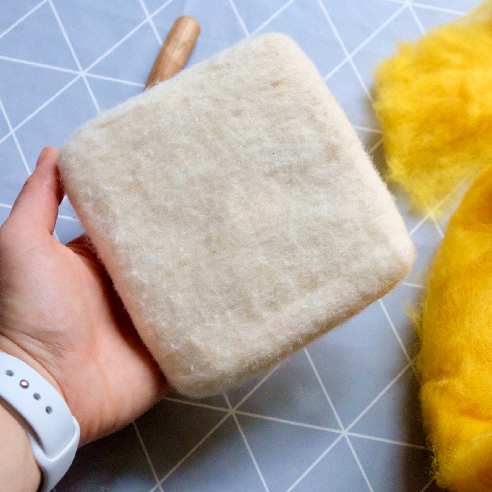 Wool Mat for Needle Felting Etsy