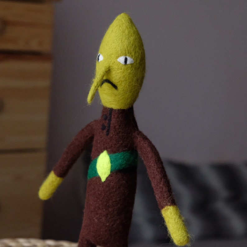 Lemongrab doll Lemongrab from Adventure time Etsy