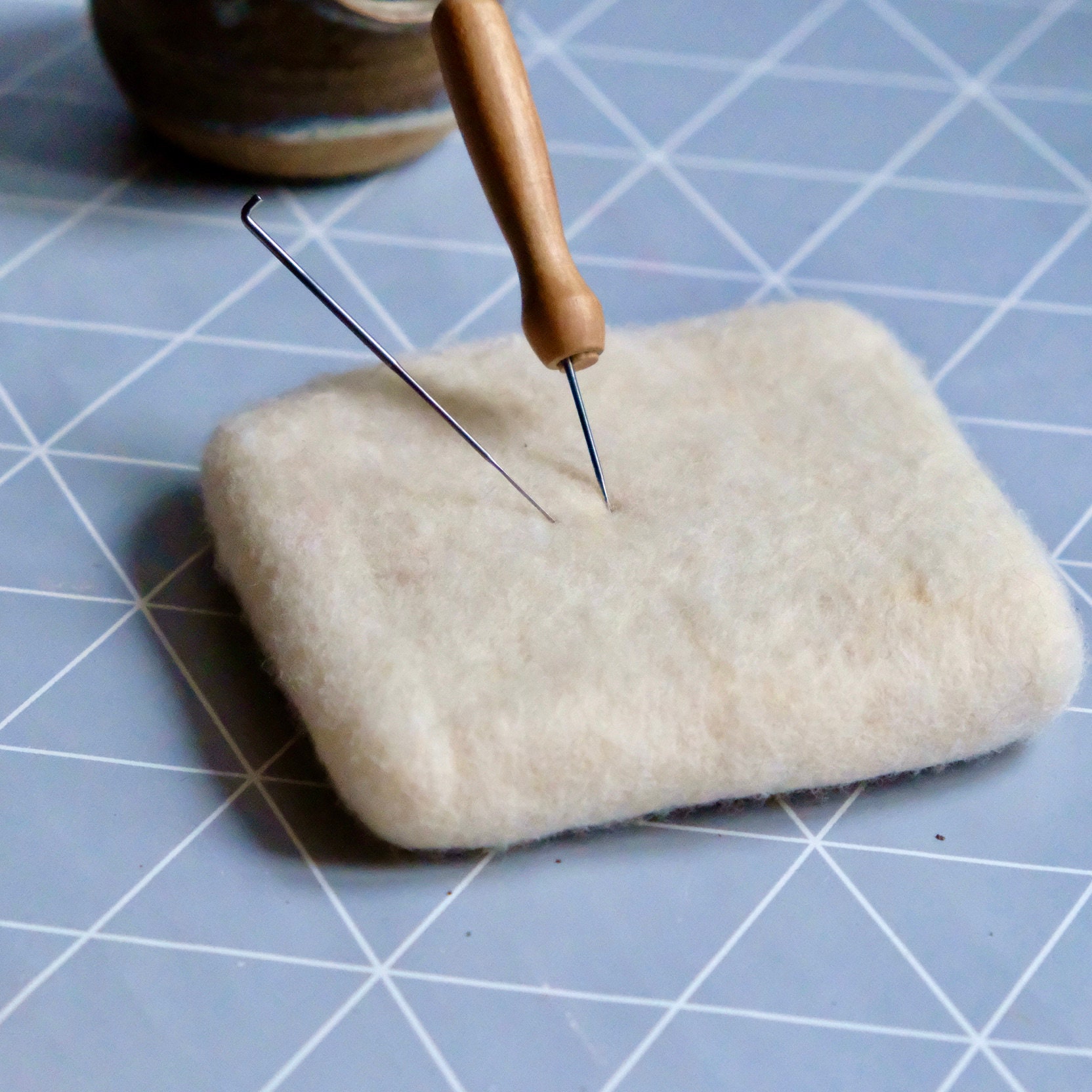 Wool Mat for Needle Felting Etsy