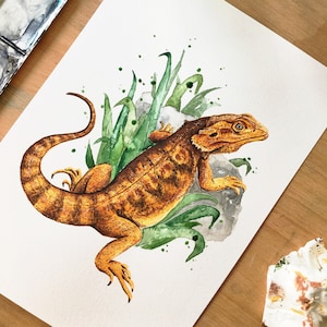 Custom Painting Original Watercolour Art Animal Painting Gift For Animal Lovers Home Decor Art Commission Painting Pets