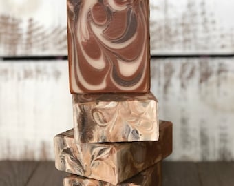Vanilla Sandalwood Handmade Artisan Soap | Vegan Soap | Coconut Milk Soap