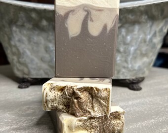 Coffee Shoppe Handmade Soap | Coconut milk soap | Coffee soap