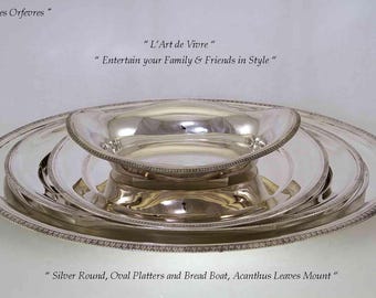 Royal Suite of 24 pc Matching Dinner Service with Acanthus Leaves