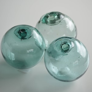 Set of 3 Vintage Fishing Floats, 3 inches