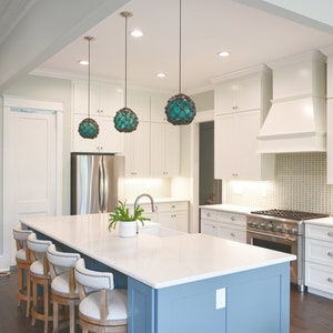 Fishing Float Pendant Light with Cotton Cord