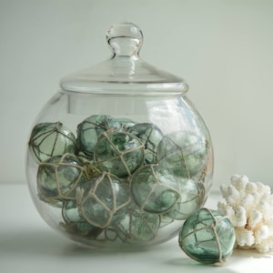 Green Vintage Japanese Fishing Floats