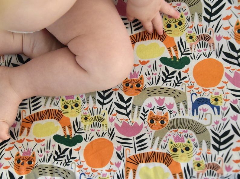 tiger crib sheets