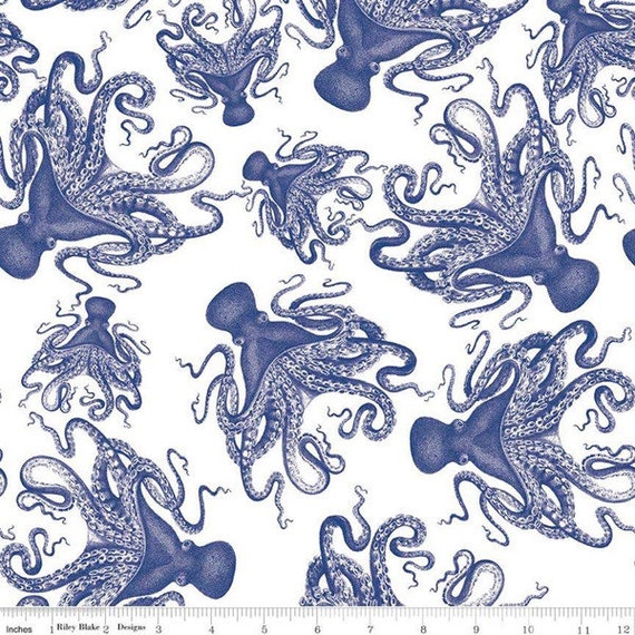 octopus crib bedding