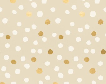 gold dot crib sheet