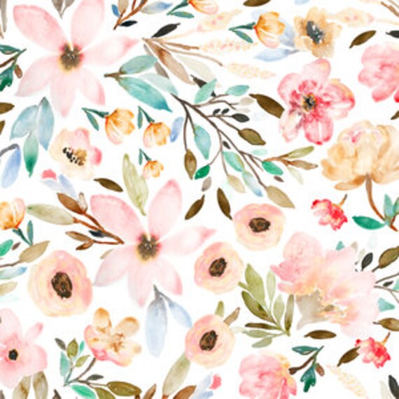 floral crib sheets