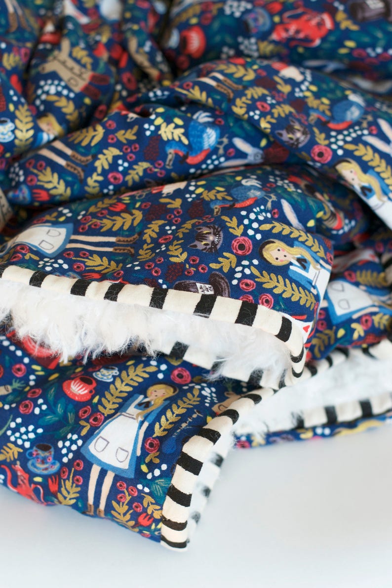 alice in wonderland baby bedding