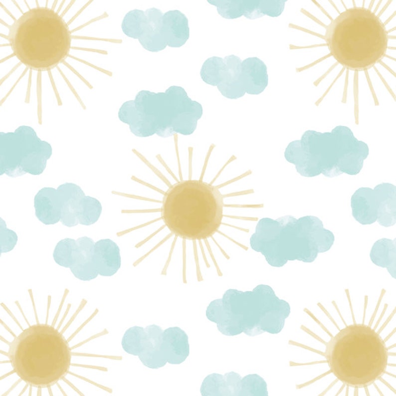 sun crib sheet