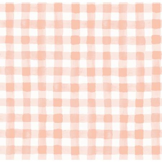 Paper Co Pink White Gingham Baby Bedding Painted Pink White Gingham Baby Bedding Painted