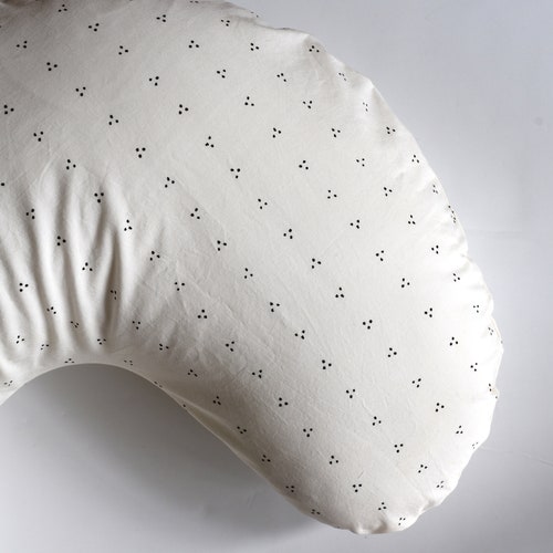 Cream Black Nursing Cover Neutral Nursing Pillow Cover Cream Etsy