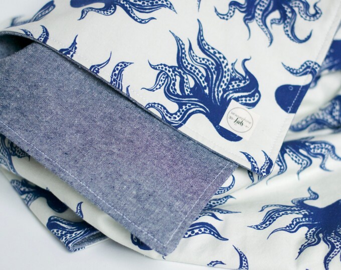 Modern Baby Blanket Octopus Kids Bedding Modern Crib Etsy
