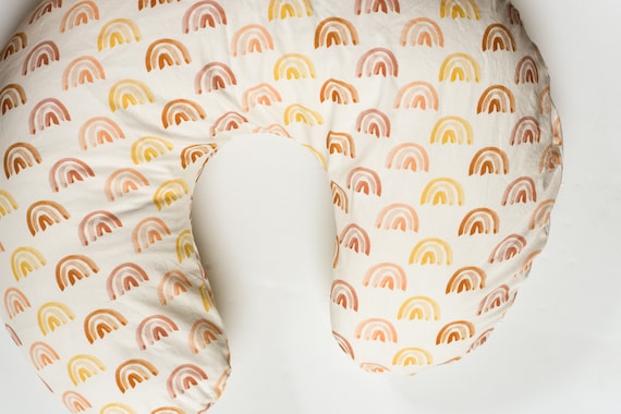 Quick Ship Rainbow Boppy Cover Custom Boppy Cover Nursing Etsy