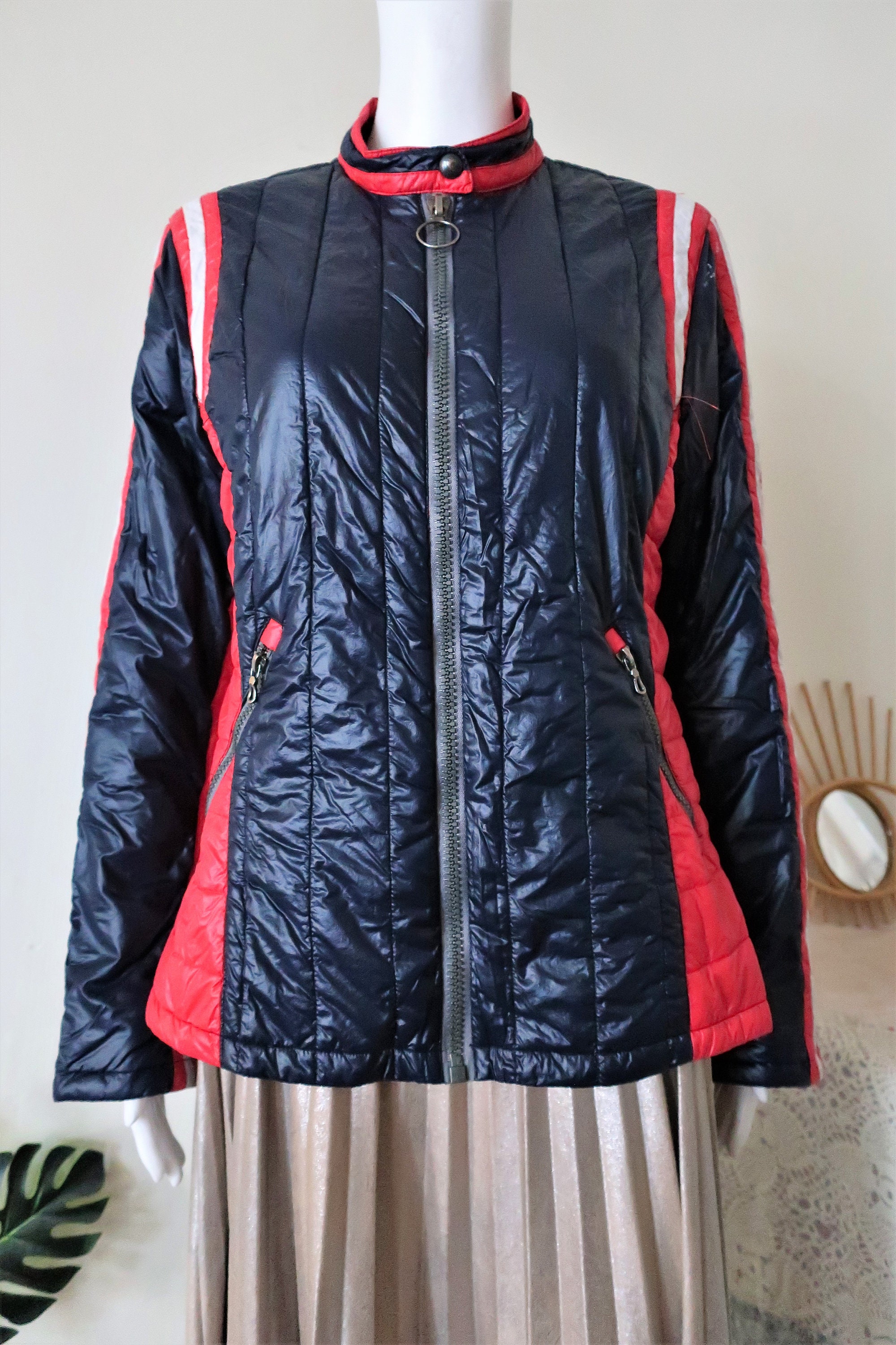 Glossy down jacket with matching lining - Colmar