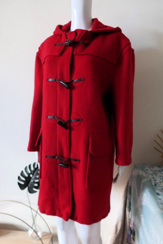 British Vintage Original Gloverall Dufflecoat Duffle Wool Winter