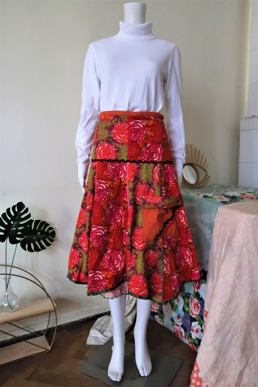 【NOT CONVENTIONAL】 string skirt 2way】string skirt ¥22,000+ tax size：FREE -Unisex item