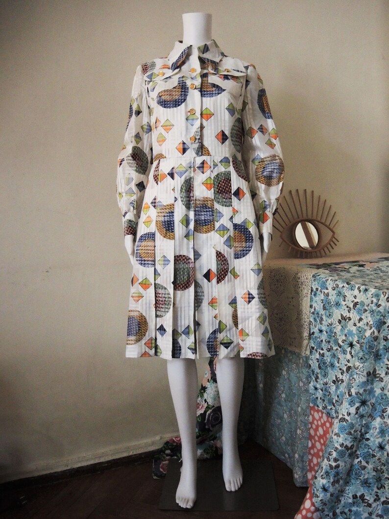 60s collar dress