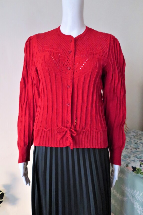 Vintage Kitz-Pichler Austrian trachten wool knit … - image 5