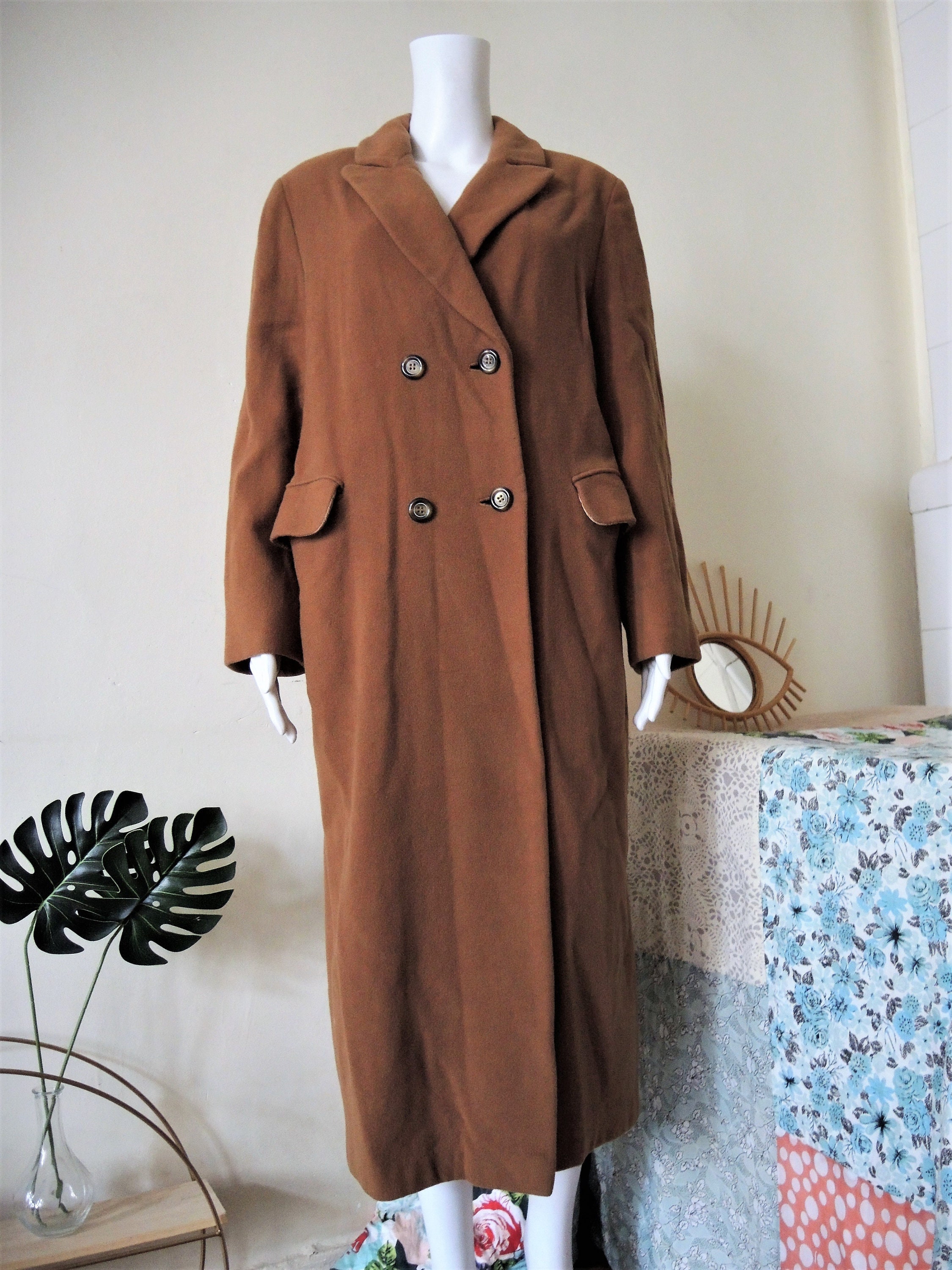 vintage camel coat.