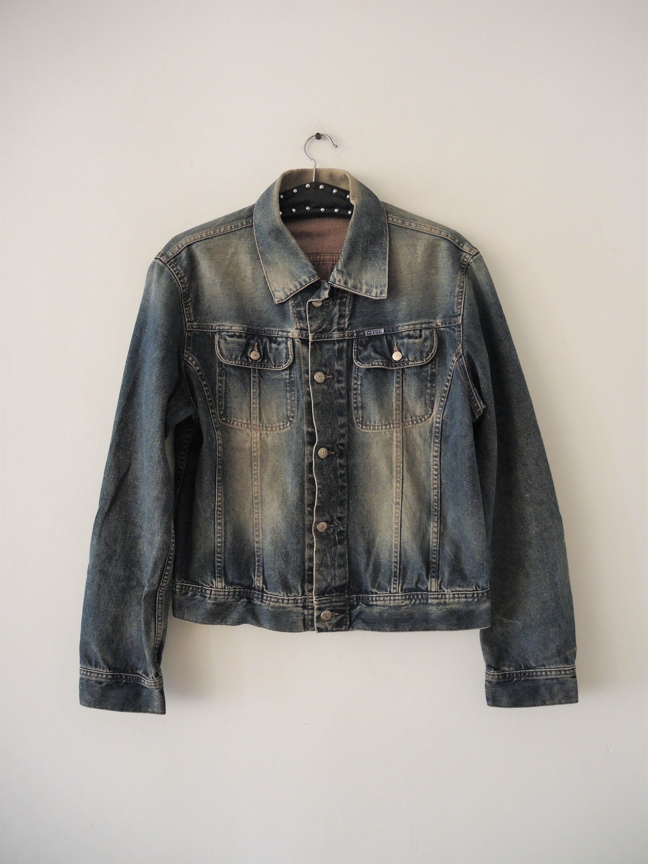 vintage diesel denim jacket