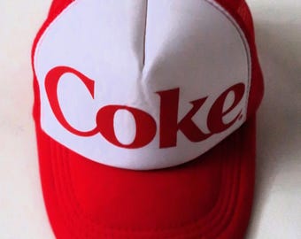 ヴィンテージ 90年代 コカコーラ キャップ 本物のレトロ コーク ベース