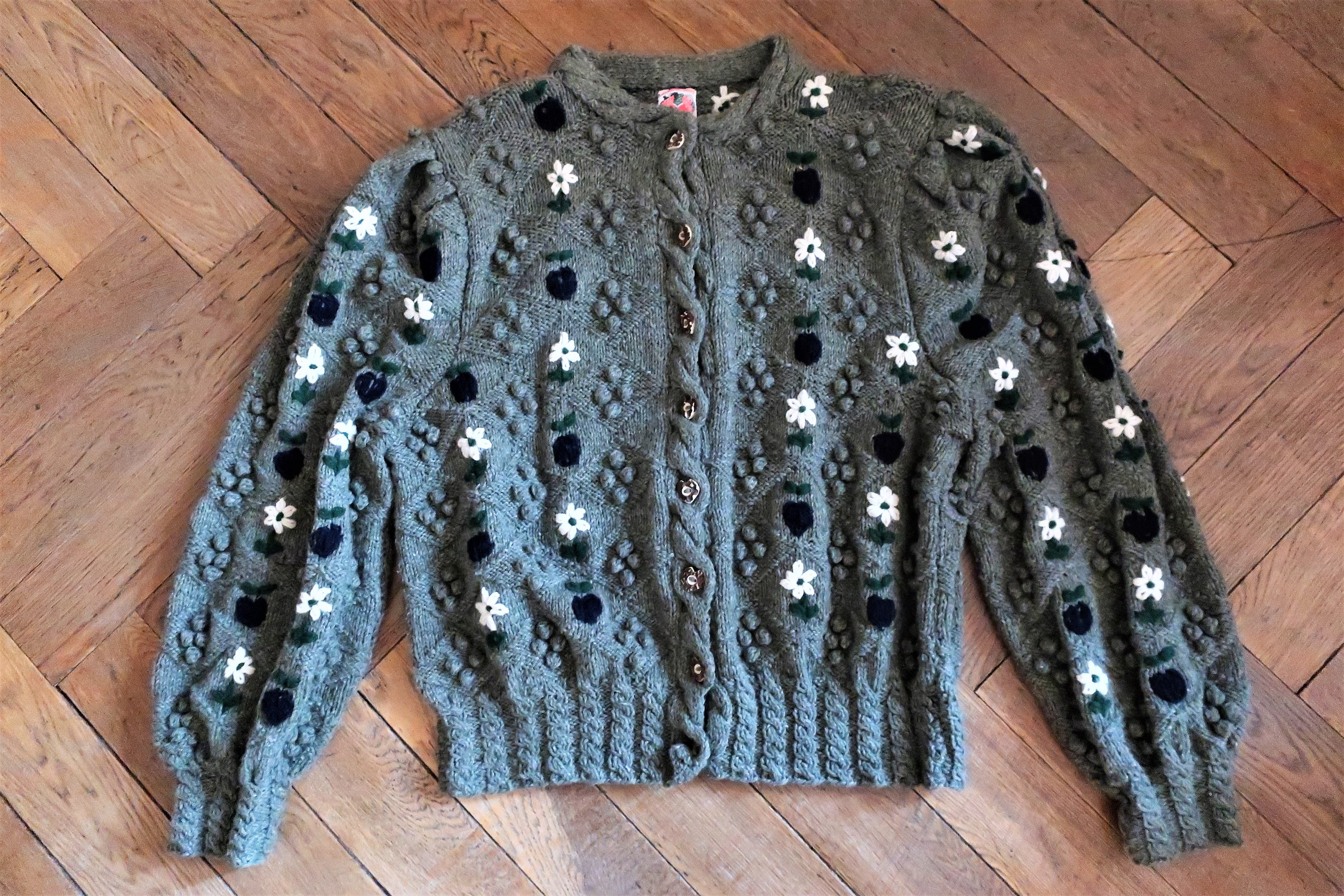 Austrian Vintage Original Lanz Trachten Wool Knit Cardigan Austrian Vintage Original Lanz Trachten Wool Knit Cardigan