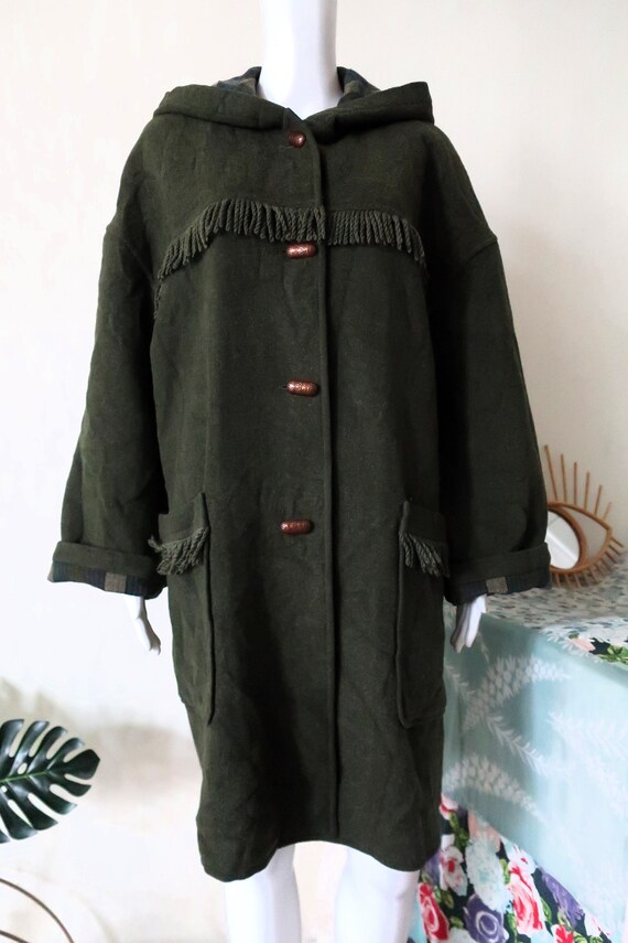 Vintage Geiger Tyrolean trachten loden wool coat … - image 4