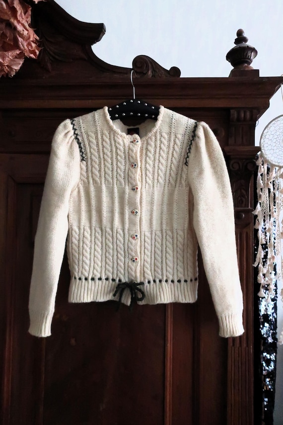 Vintage austrian cardigan, made - Gem Vintage austrian cardigan, made - Gem