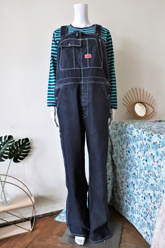 Vintage Diesel denim jeans dungaree work trousers… - image 1