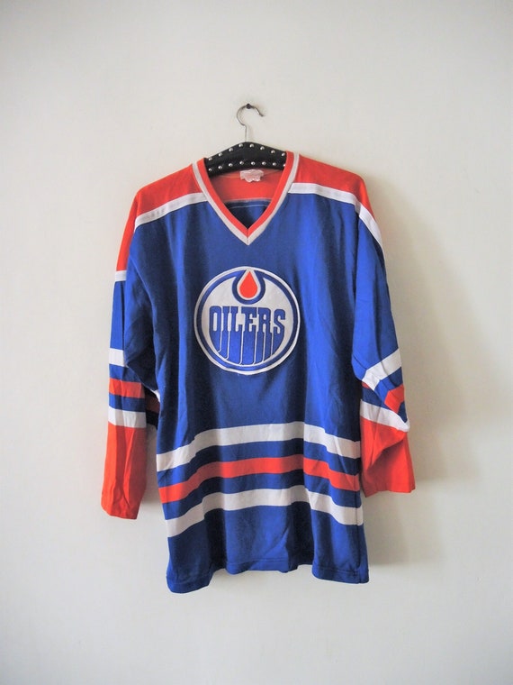 Vintage Edmonton Oilers hockey shirt 