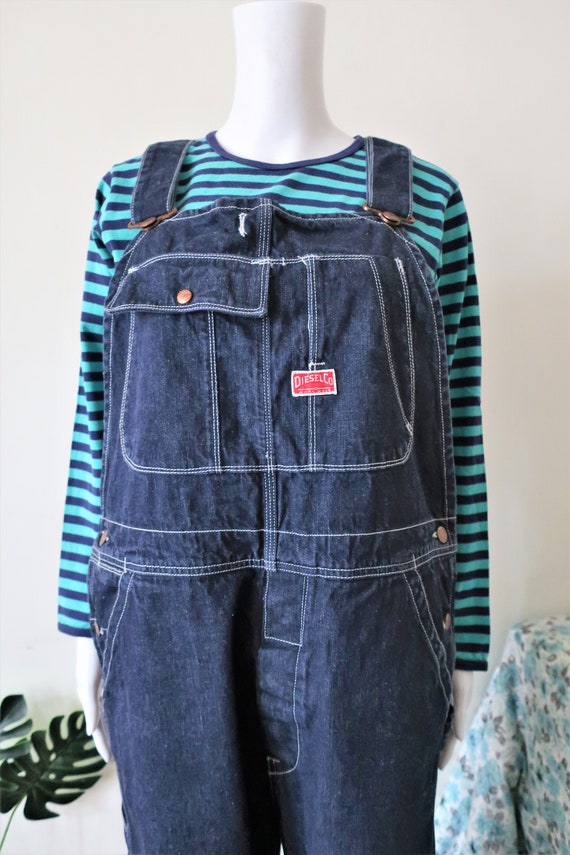 Vintage Diesel denim jeans dungaree work trousers pan… - Gem